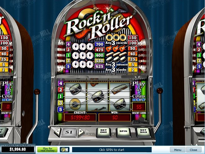 Rock N Roller Slot Machine