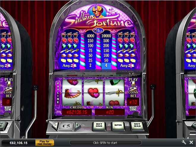 Sultans Fortune Slot Machine