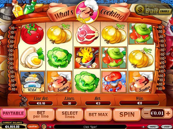 What's Cooking Slot Machine