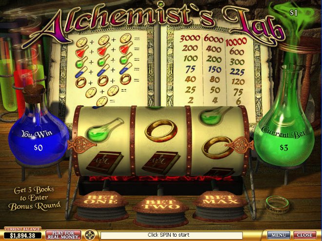 Alchemist's Lab Slot Machine