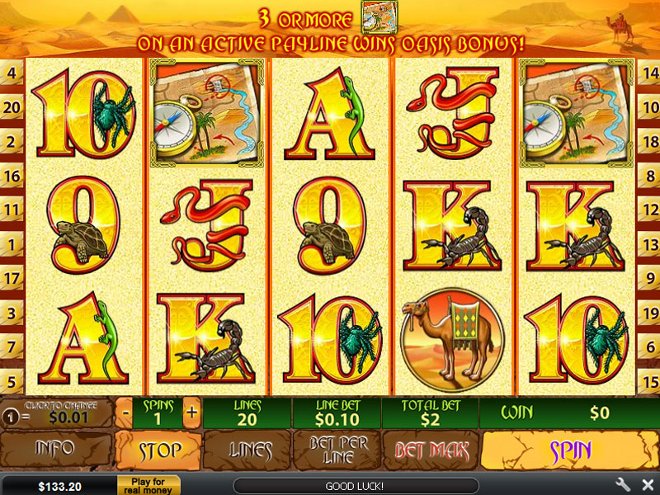 Desert Treasure Slot Machine