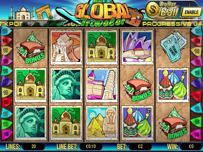 Global Traveler Slot Machine
