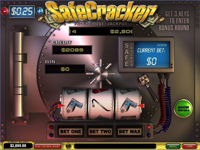 SafeCracker Slot Machine